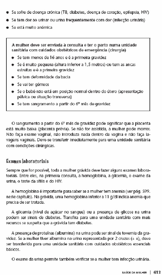 Exame para saber se pode ter filho