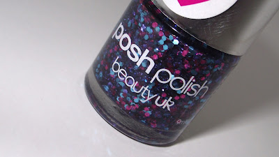 Beauty UK Posh Polish Intense Glitter Nail Varnish - 18 Pinkabloo Beauty UK Posh Polish Intense Glitter Nail Varnish Review - 18 Pinkabloo
