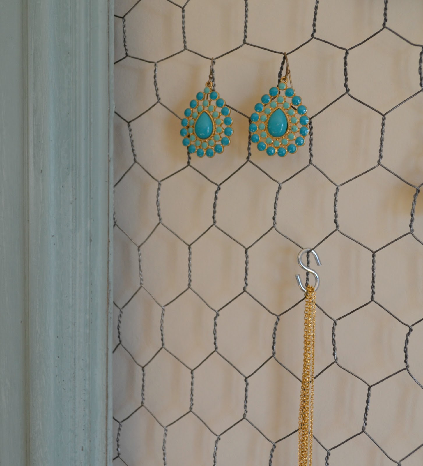 Funky Junk Jewelry Organizer