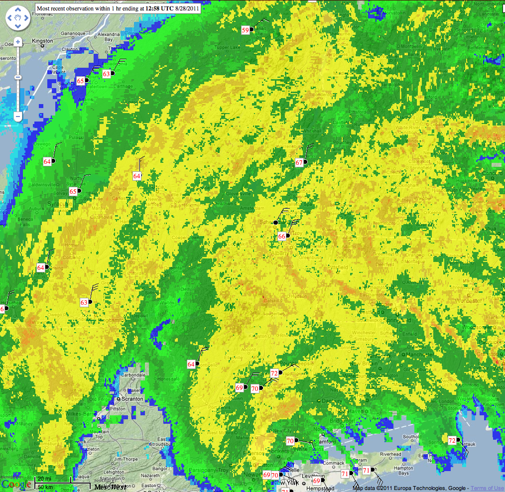 Wasatch Weather Weenies Irene Impacts on New York's Catskill Mountains