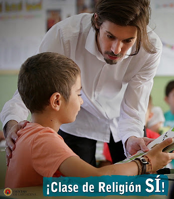 Matricula a tus hijos en Religión.