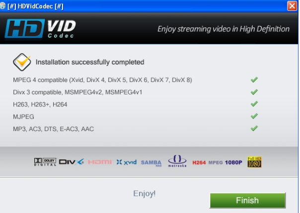 HDvid Codec V6.0 Won't Uninstall