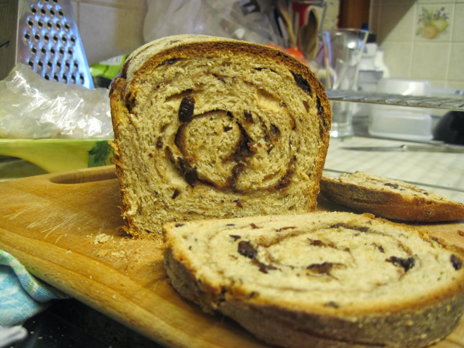 The Sugar Lump Cinnamon Raisin Swirl Bread