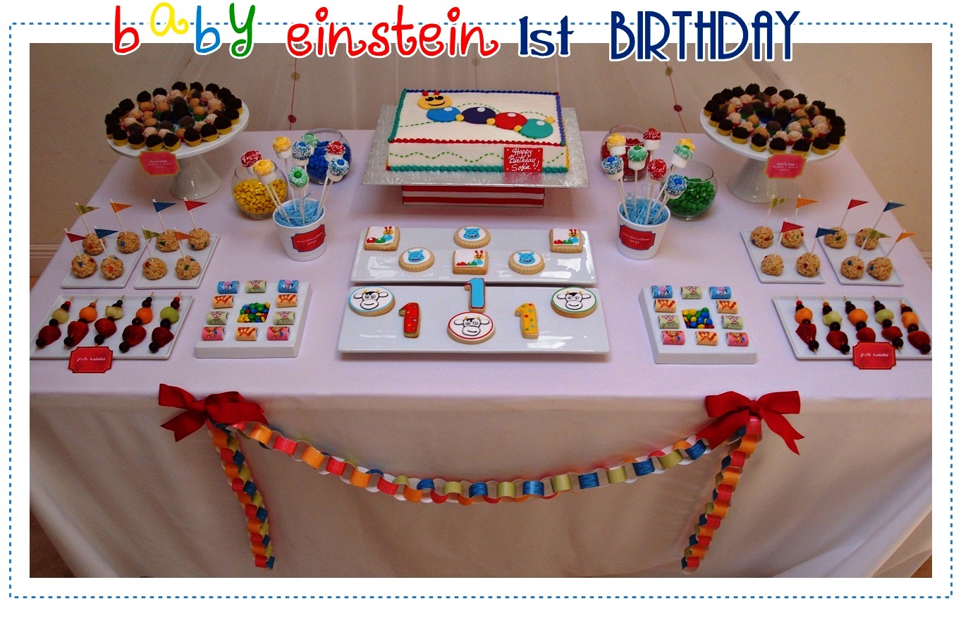 Baby Einstein Birthday Party Ideas, Baby Einstein Birthday Party