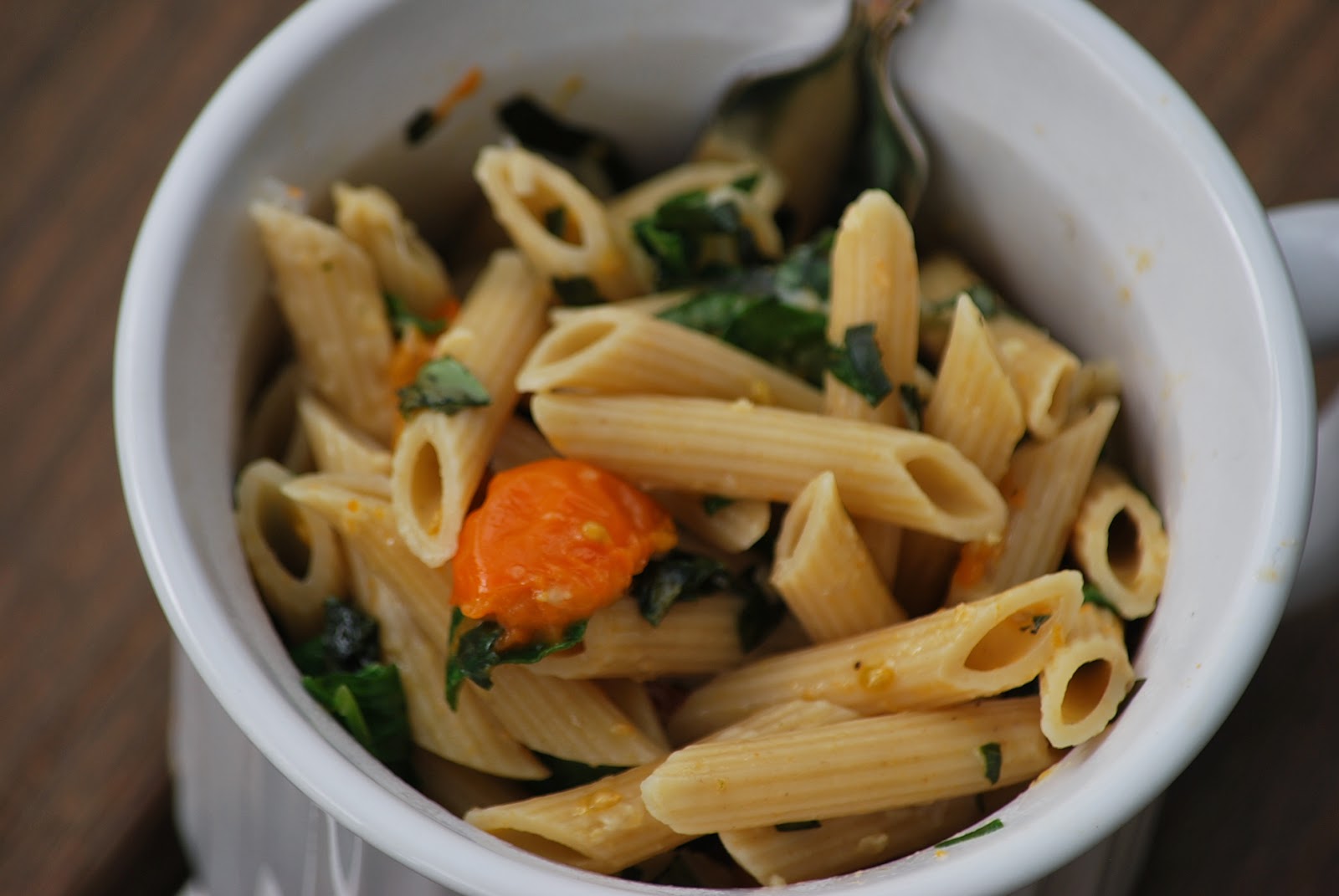 My story in recipes Grape Tomato and Basil Pasta