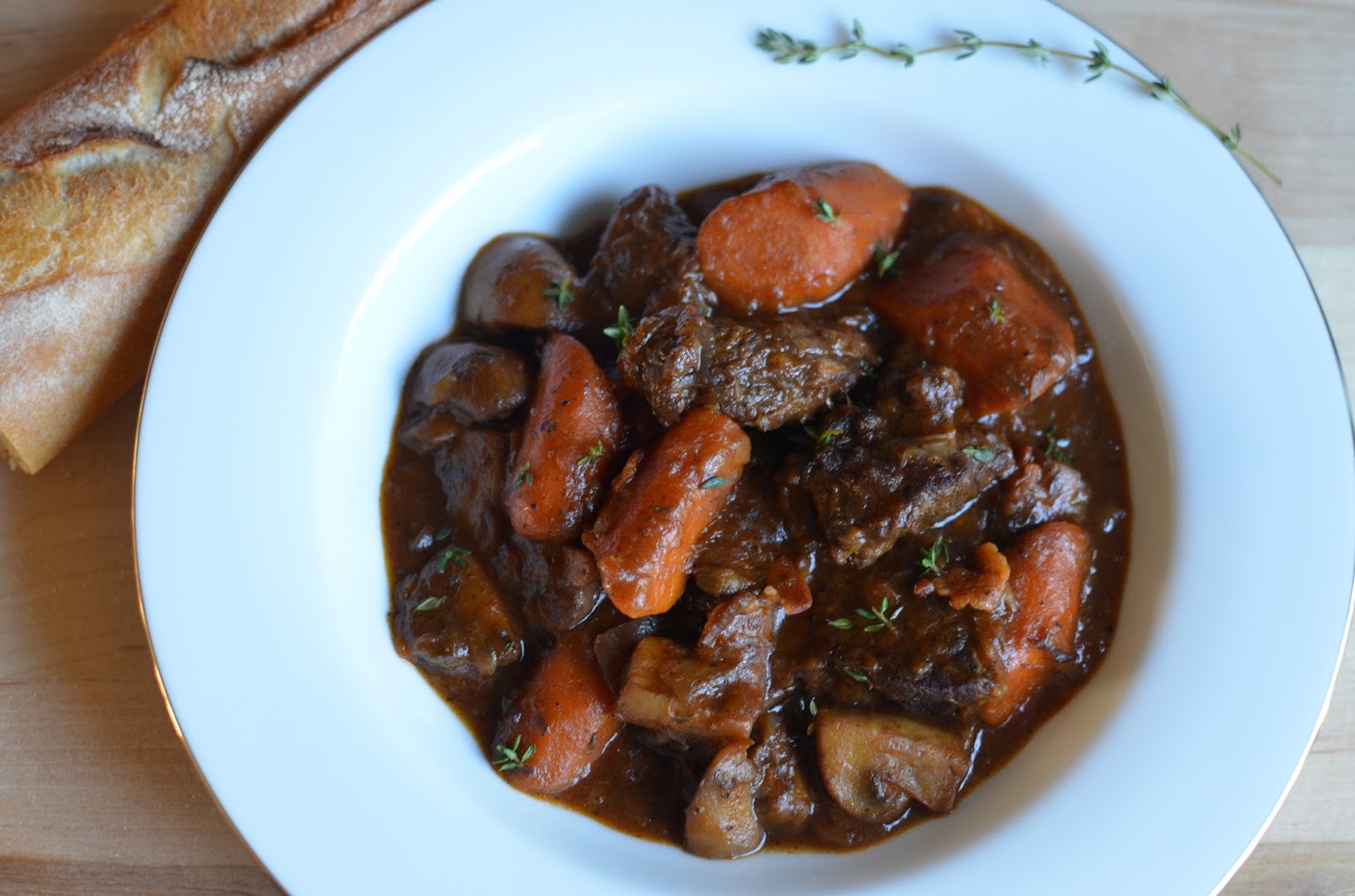 Playing with Flour Beef Bourguignon