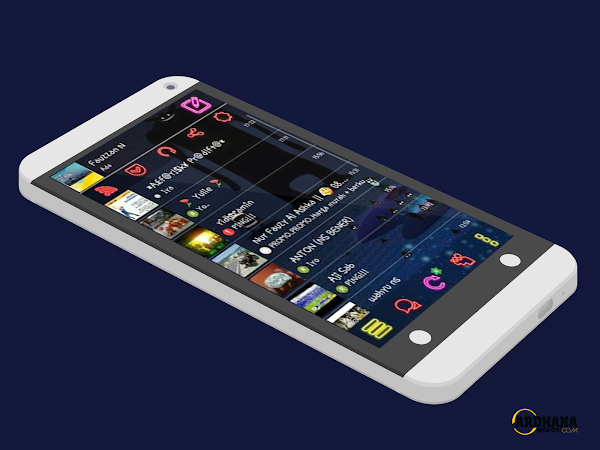 BBM Transparent Full Neon Style BBM Transparent Full Neon Style