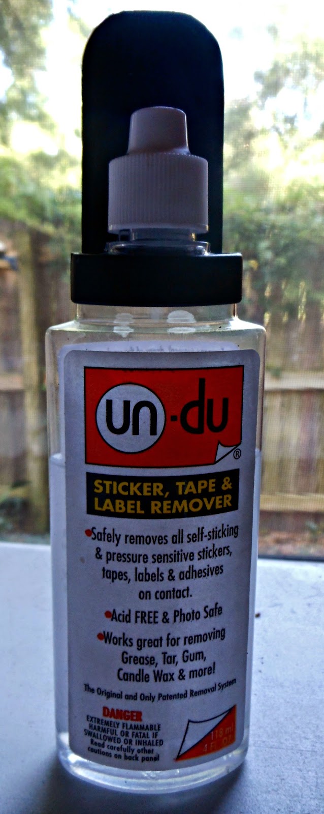 Sawdust and Hops Label Remover