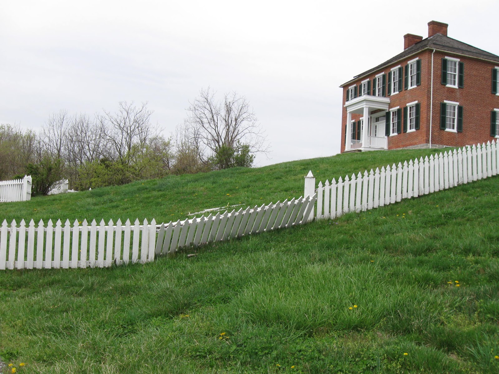 A Garden of Antietam Taking Down the Fence