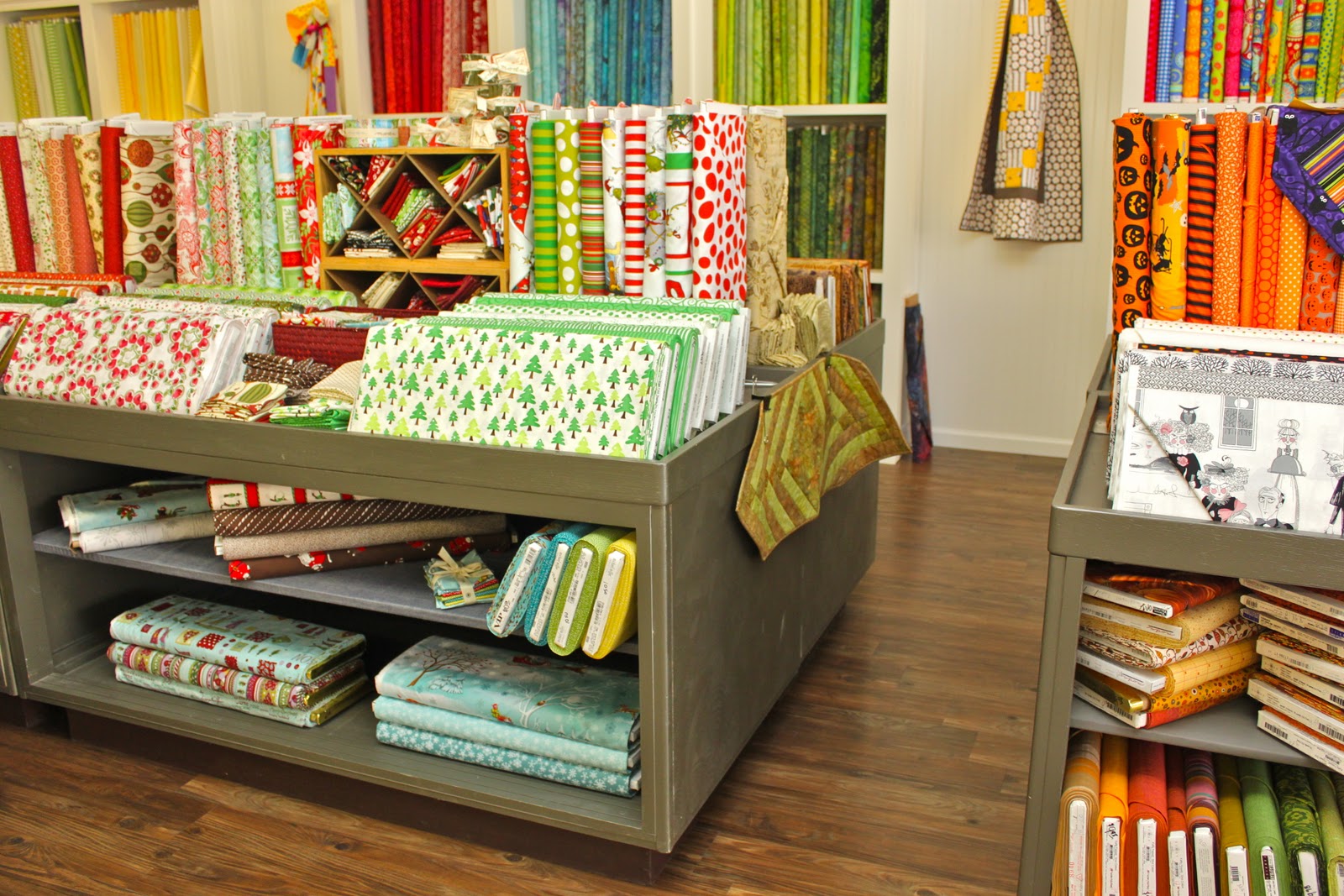 Material Girl Fabric Shop and a Big Announcement! Smashed Peas & Carrots