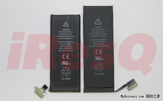 alleged iphone 5 battery leaks again longer in size and 3 8v power iphone 5 battery size