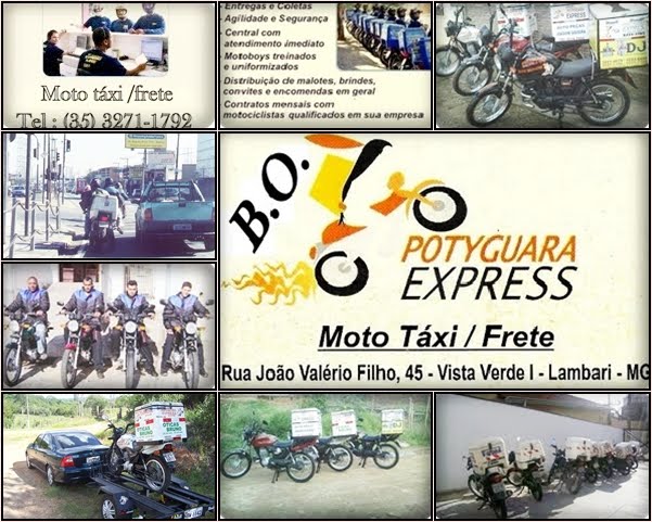 Venha conhecer a  melhor empresa de moto fretes da região Potyguara Express.