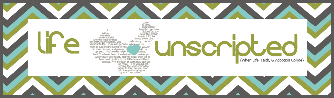 Life Unscripted - Capturing Our Moments in Life, Faith, & Adoption