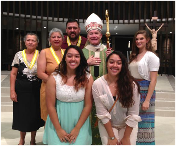 Receiving “mandation” to become Lectors & E.M.H.C.’s