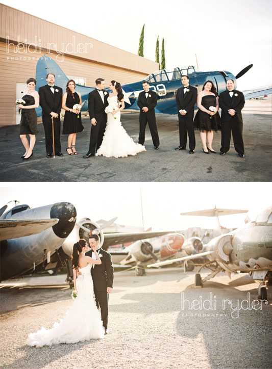 airplane wedding arrangements ideas
