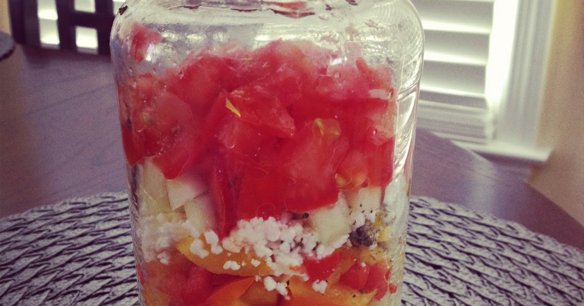 Beautiful Eats Spaghetti Jar Veggies