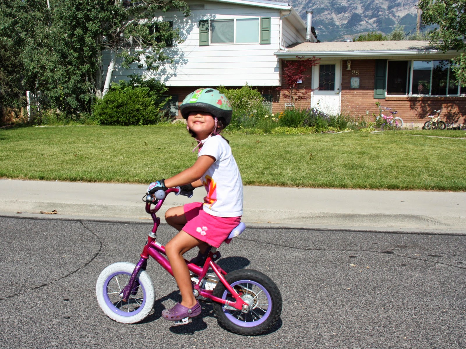 my first bike ride