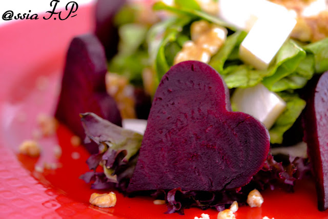 سلطة قلوب الشمندر الرومانسية Beetroot+salad1