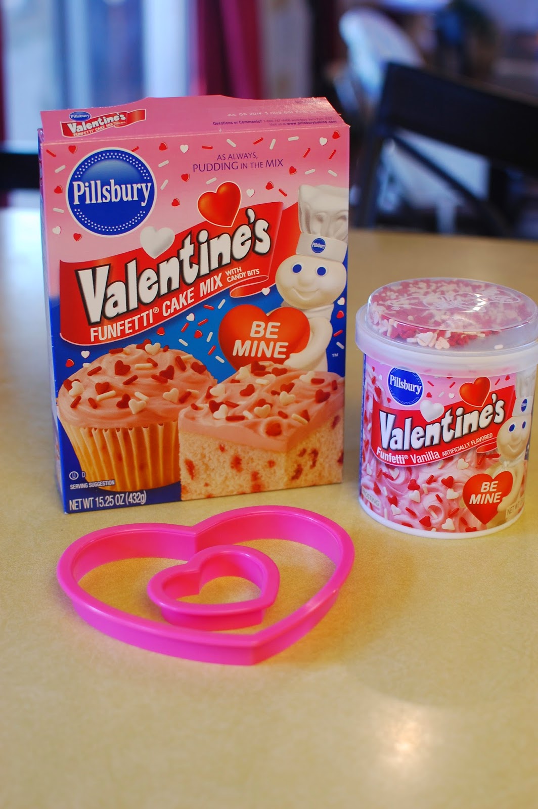 Valentine's Funfetti Cake