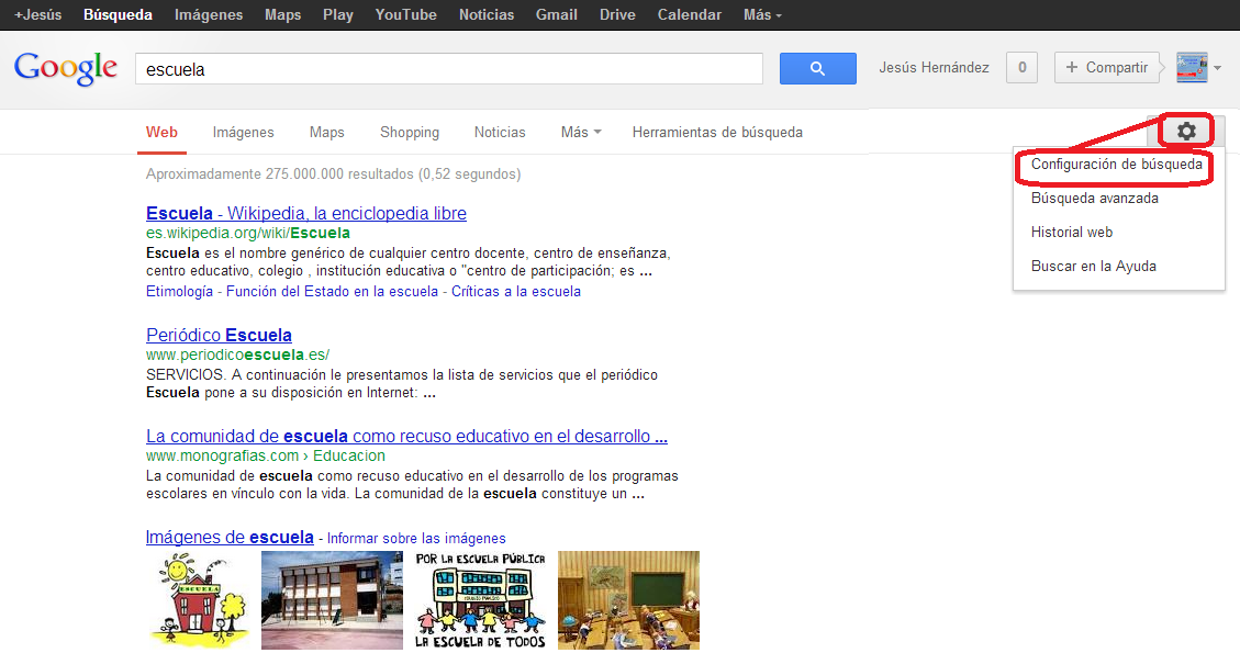 como desactivar el safesearch de google chrome? Taringa!