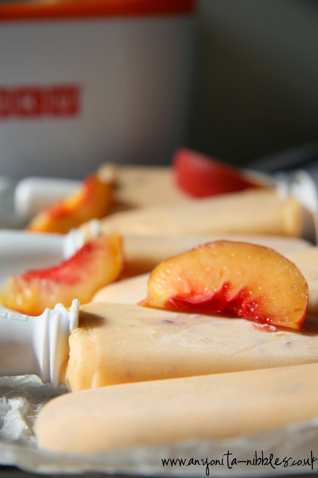 Anyonita Nibbles Gluten Free Recipes Gluten Free Stone Fruit & Custard Ice Pops