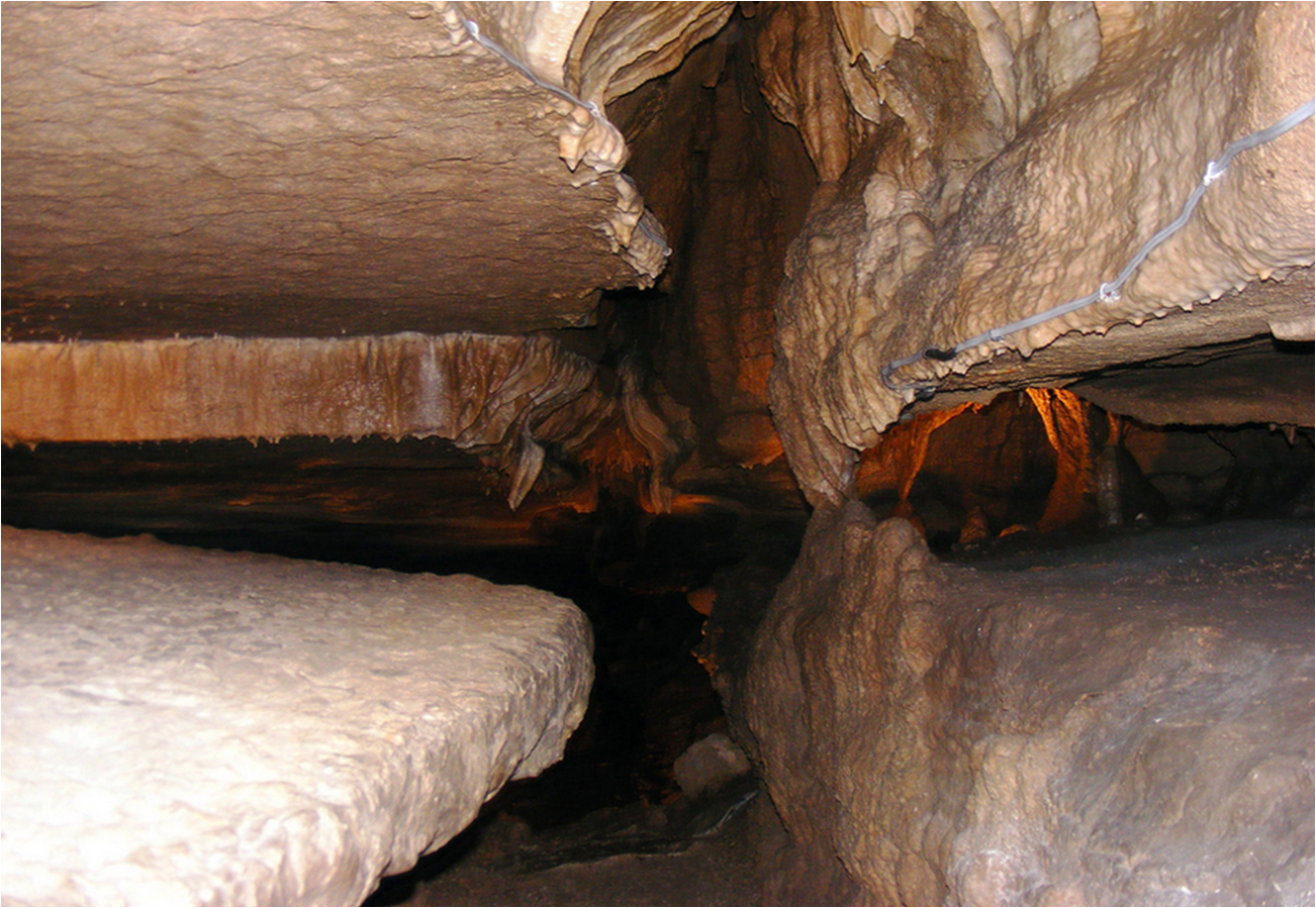 The Missouri Mom Bluff Dwellers' Cave in Noel, MO