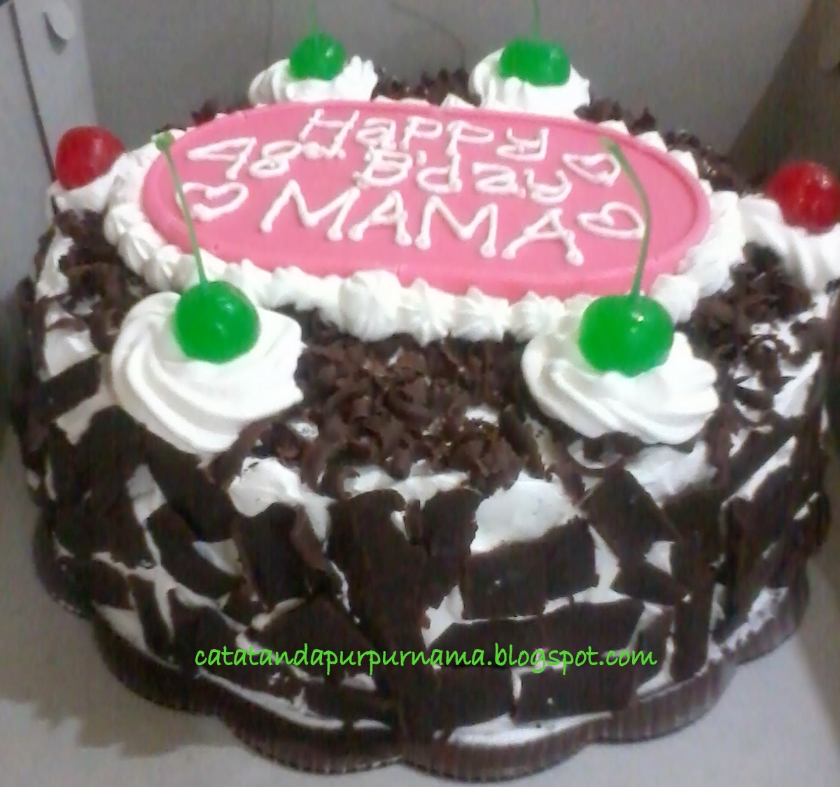 Kue Ultah Mama aka Tante