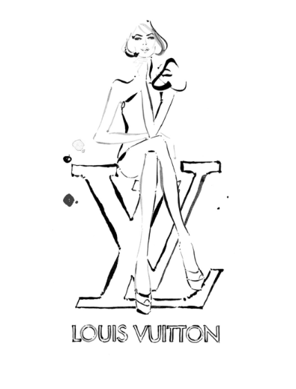 Louis Vuitton - Kerrie Hess Illustration Kerrie Hess Illustration