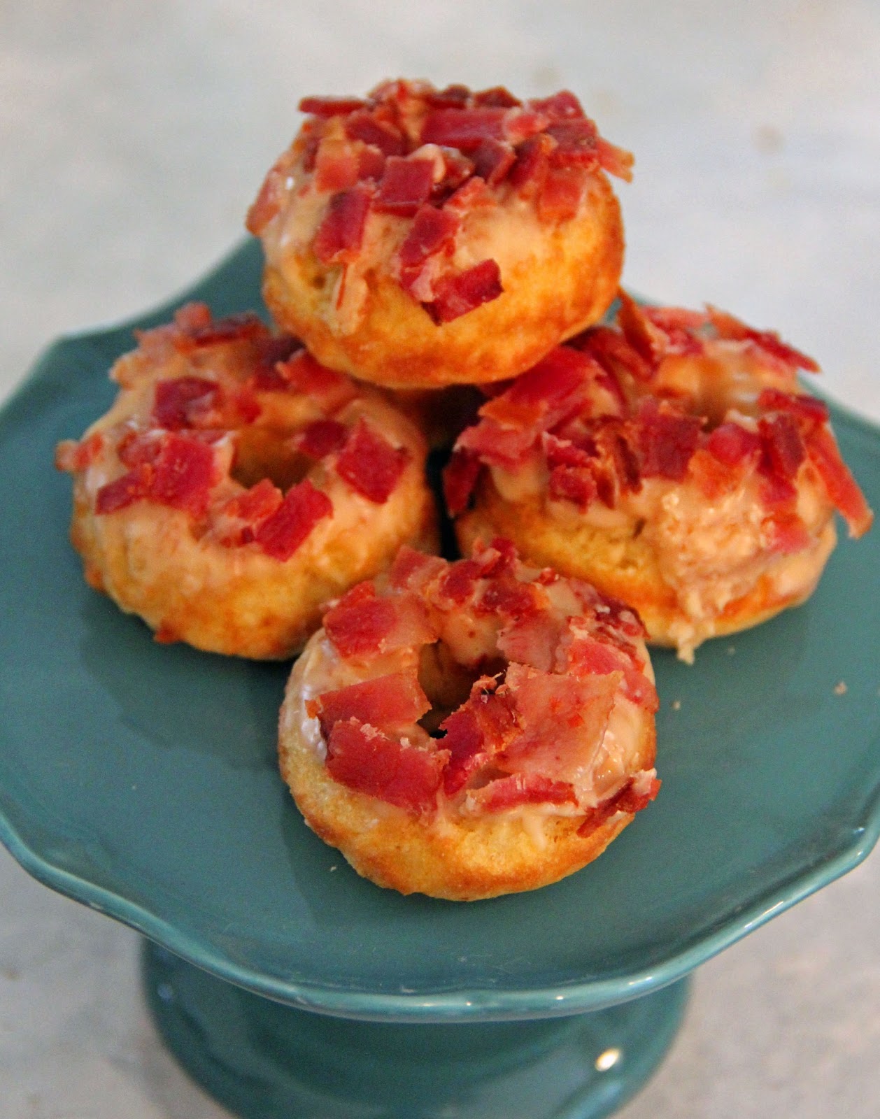 Jo and Sue Baked Maple Bacon Donuts