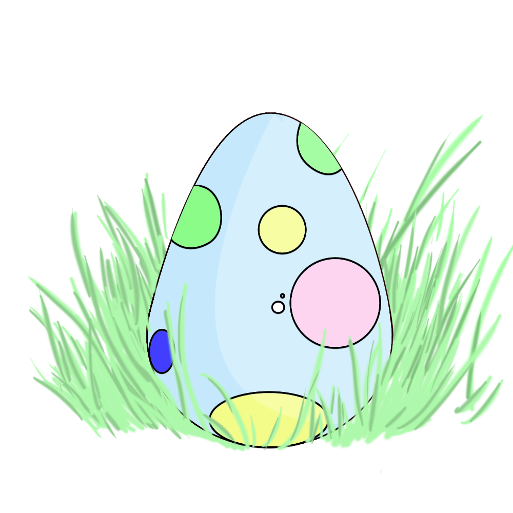 Easter Egg Drawing Example