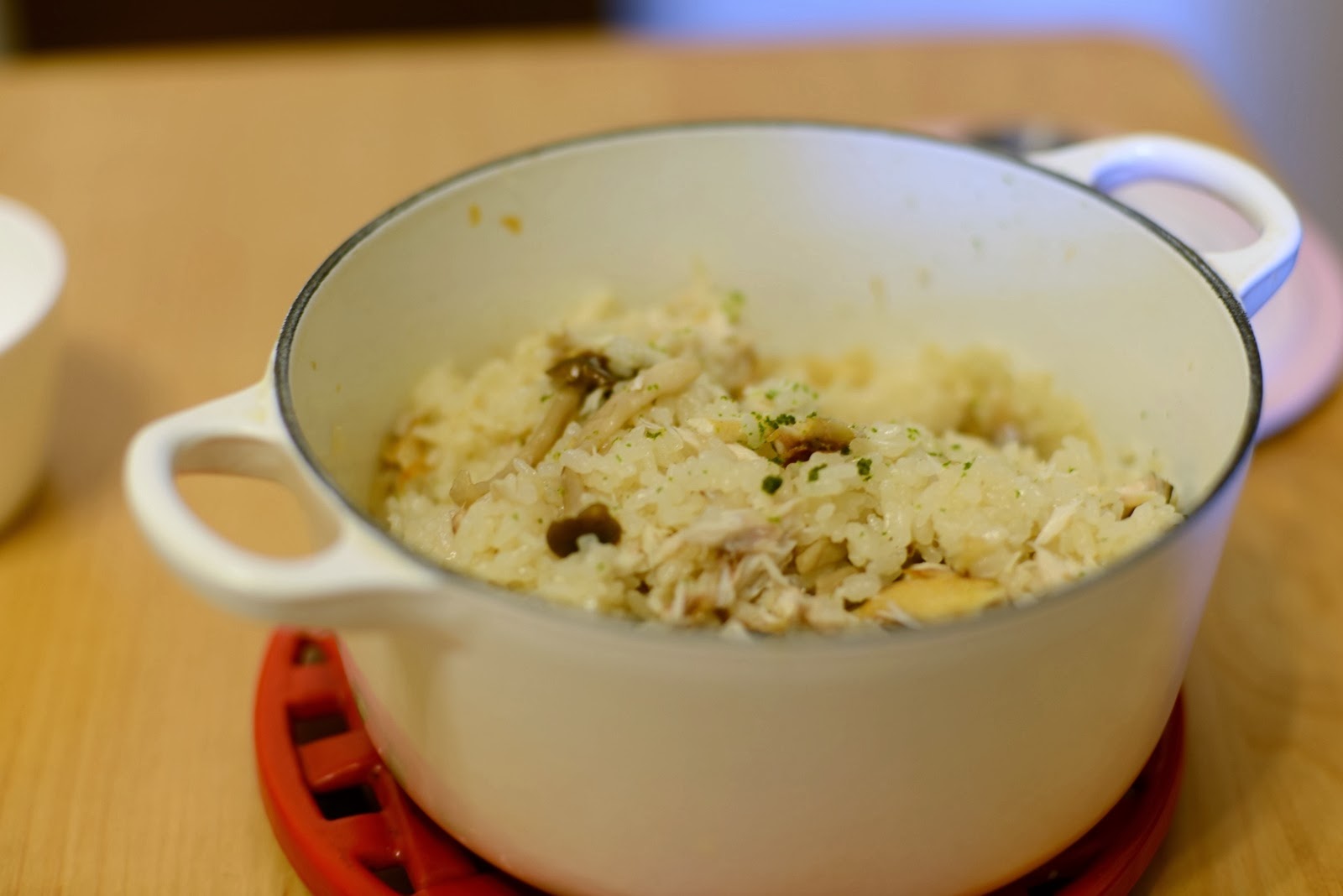 Home Recipe Japanese Casserole Rice Joie de Vivre Blog by g4gary