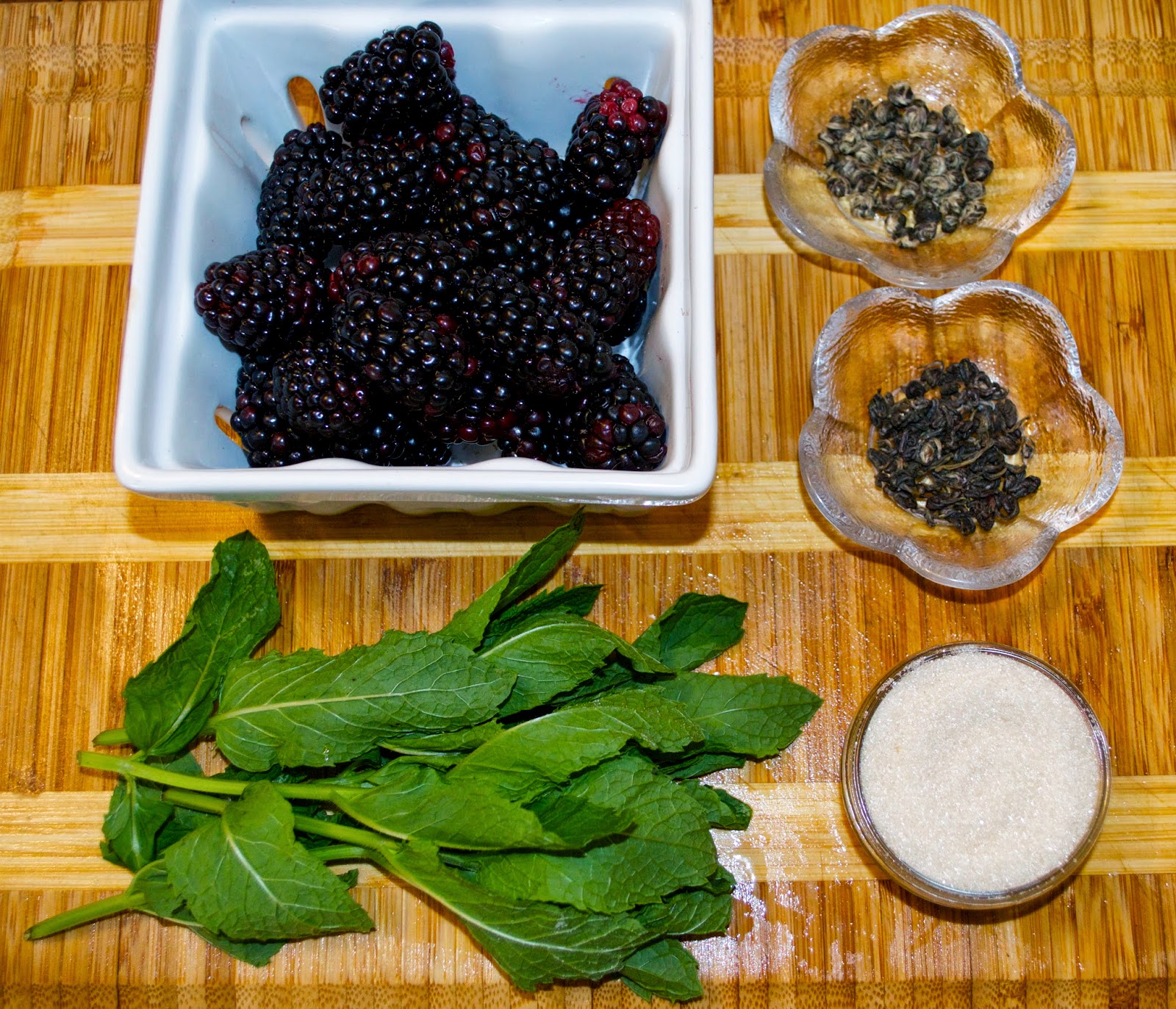 Cooking for Kishore Blackberry Jasmine Iced Tea