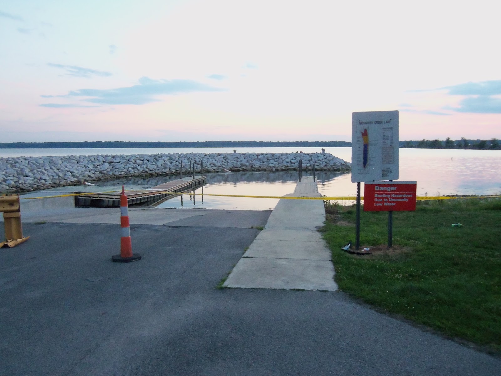 Ohio Fishing Source Mosquito Lake Boat Ramps Closed