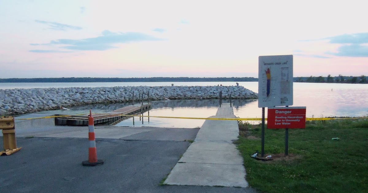 Ohio Fishing Source Mosquito Lake Boat Ramps Closed
