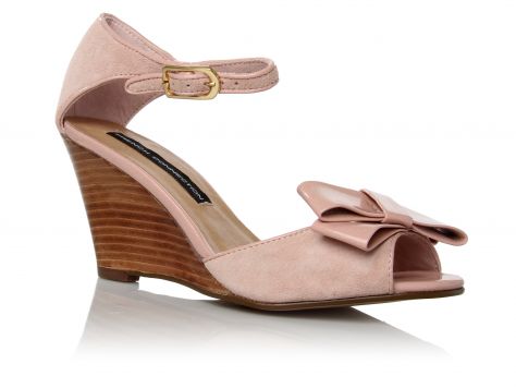 Serenity French Connection suede wedge also from Kurt Geiger and at a cool 