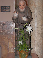 St. Pio statue in Newark NJ