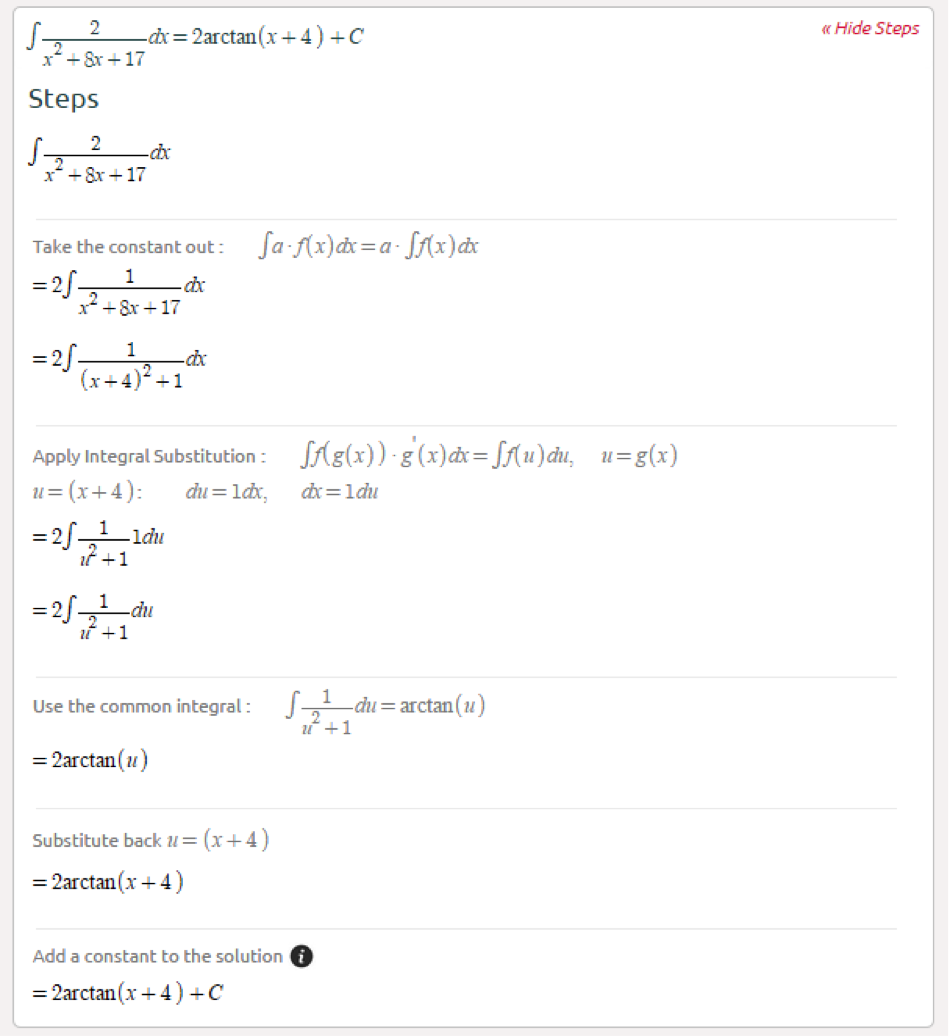 Advanced math solutions – integral calculator, integration 