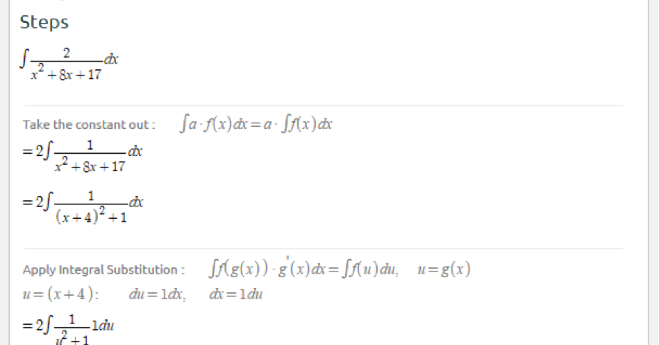 Indefinite integral calculator   symbolab