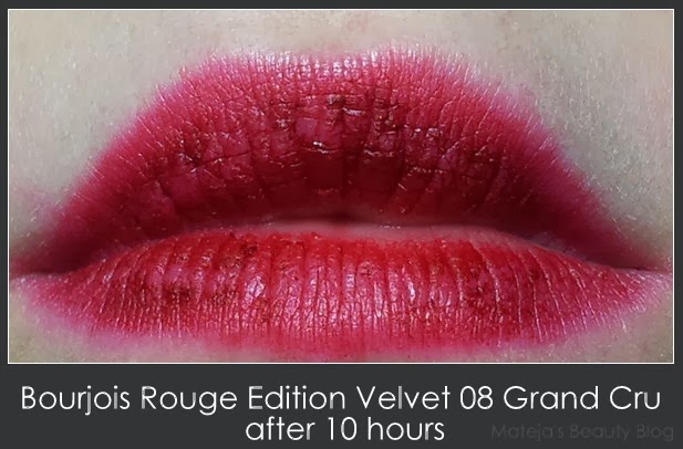 Bourjois Rouge Edition Velvet 08 Grand Cru Mateja S Beauty Blog Bloglovin