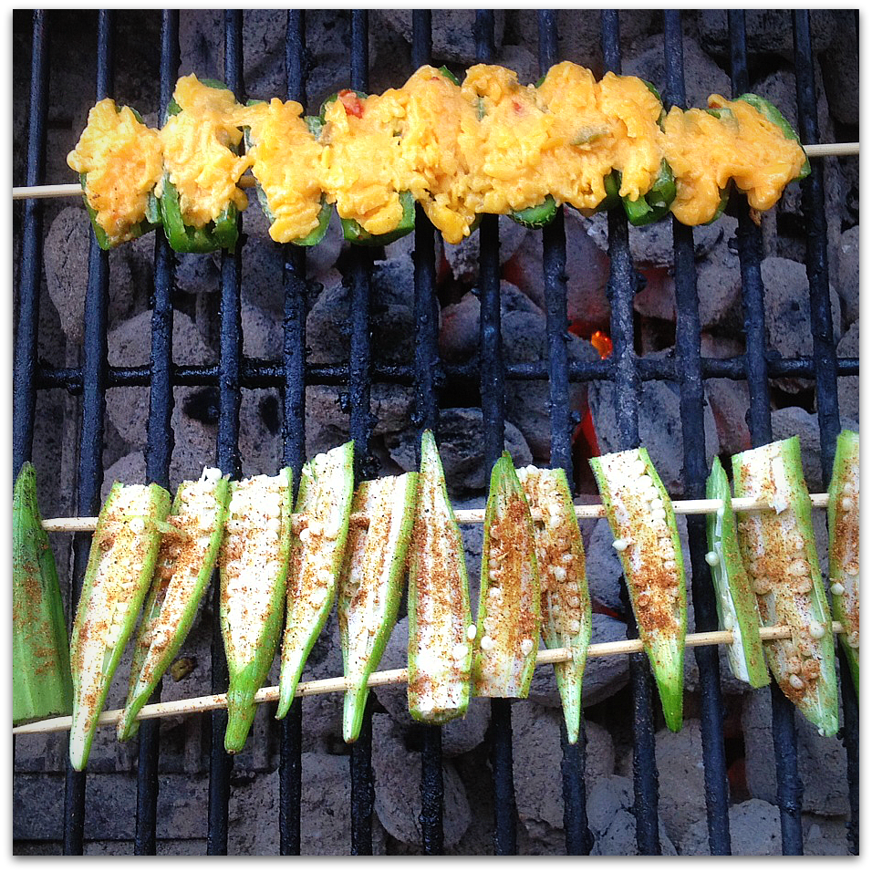 Green Acres Grilled Okra