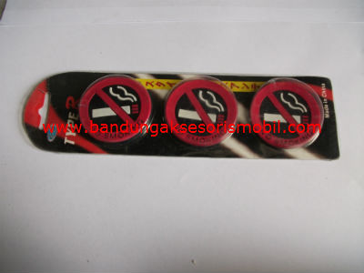 Emblem no smoking paket isi 3 Emblem no smoking paket isi 3