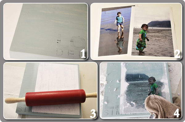Image Transfer in 4 Easy Steps! @craftsavy @ewiederspohn #phototransfer #diy