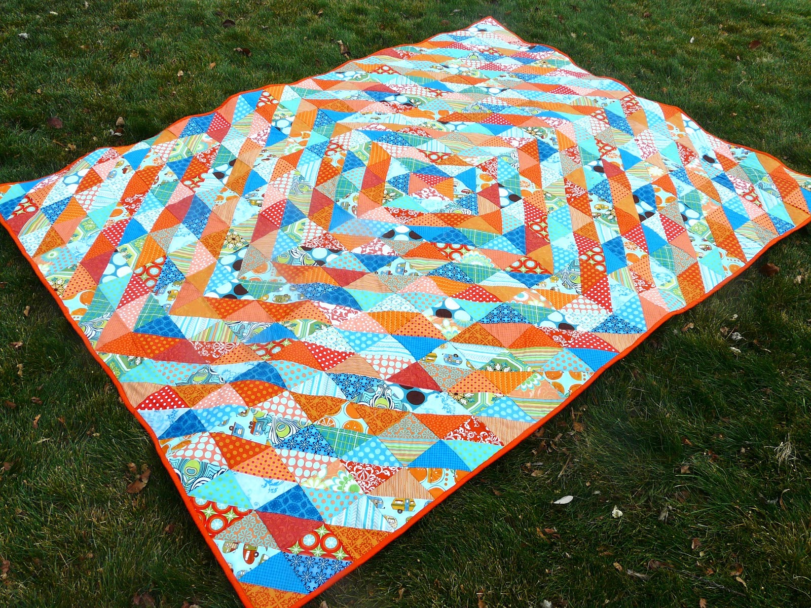 Sunshine, Handmade Warm Cool Quilt Along DONE, Finally