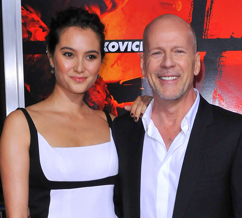 Hollywood Stars: Bruce Willis With His Wife Emma Heming In ...