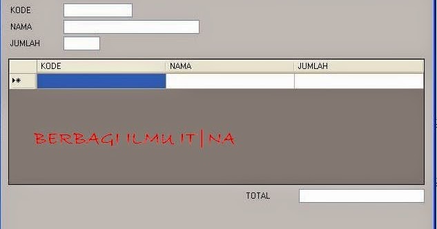 It Na Cara Menghitung Jumlah Total Dalam Datagridview Berbagi Ilmu