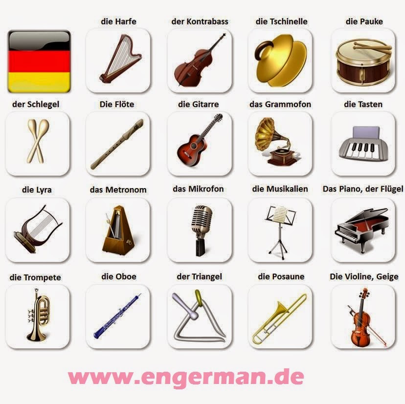 German Vocabulary Die Musik « L E A R N G E R M A N