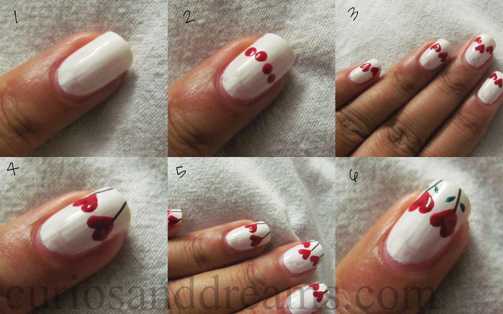 2. Cute and Easy Valentine's Day Nail Designs - wide 9