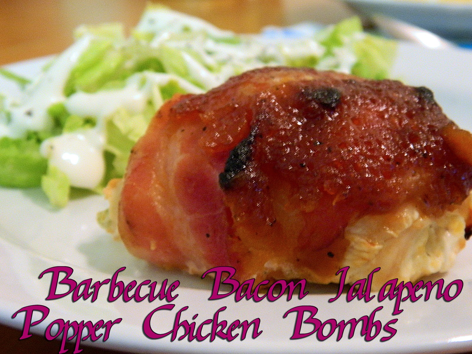 Eating Bariatric Barbecue Bacon Jalapeno Popper Chicken Bombs