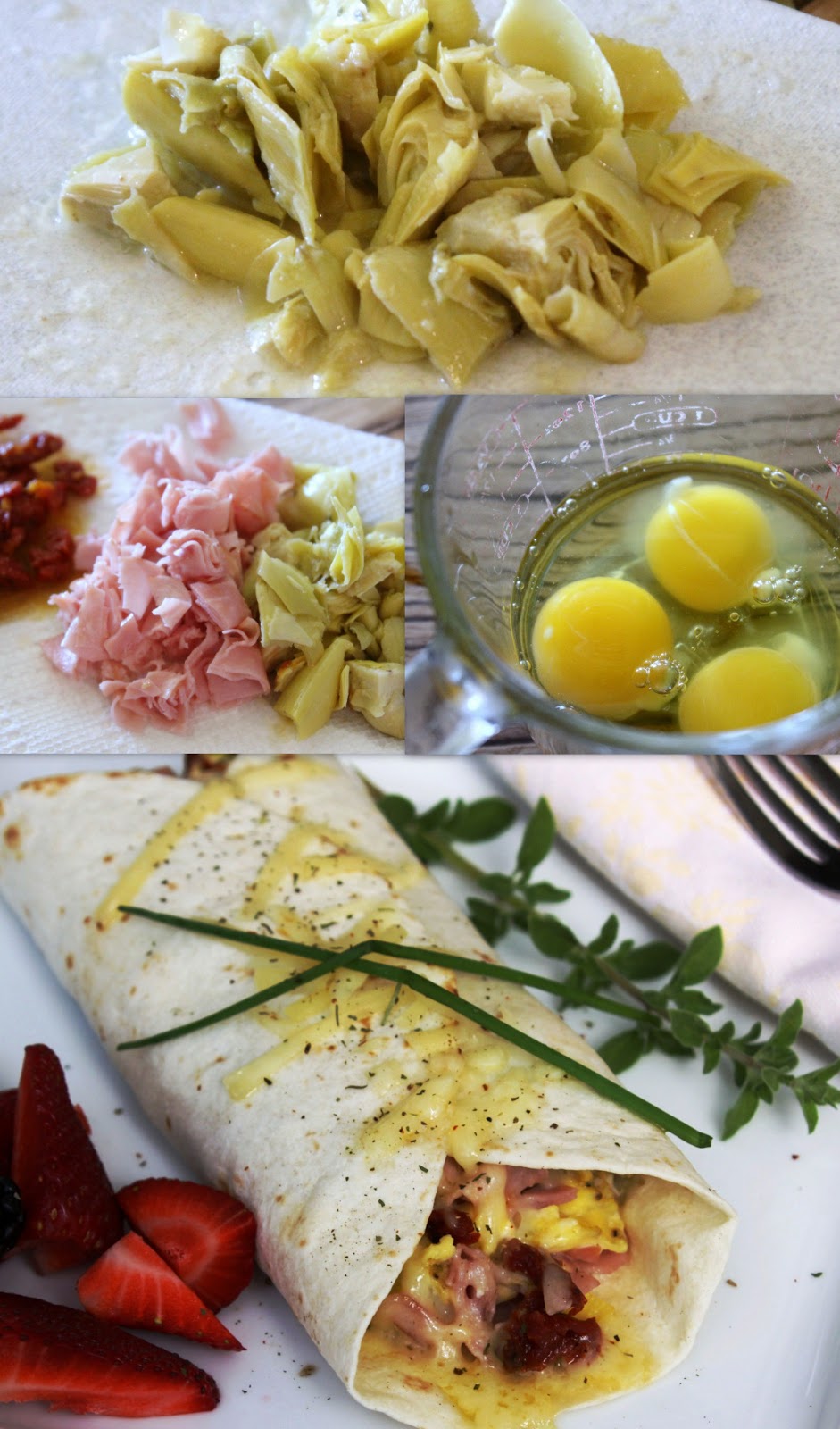 Menu Musings of a Modern American Mom Tuscan Sunrise Breakfast Wraps