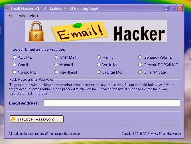 email hacker v3.4.6 activation code 46